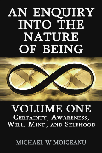 Book cover for "An Enquiry into the Nature of Being, Volume One"